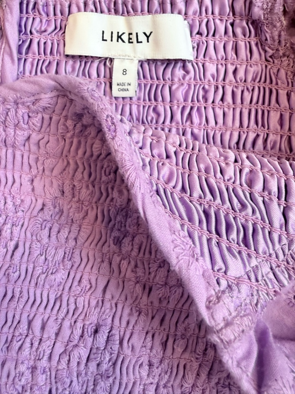 Likely Lavender Tayaisha Mini Dress - Picture 7 of 12